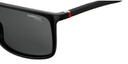 CARRERA SUNGLASSES  8031/S BLACK-807 56IR