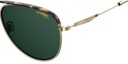 CARRERA SUNGLASSES 209/S GOLDGREEN-PEF 58QT