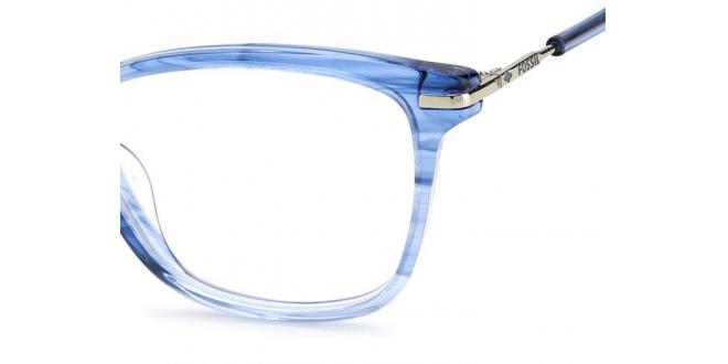 FOSSIL (FOS) FRAME FOS 7105 38I 52-14 BLUE HORN