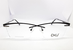 OKU ONE (OKU) FRAME DN 22105(FRAME COLOR CODE: BLACK BLACK,FRAME BOX SIZE (MM): 53.0)