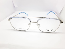 OKU ONE (OKU) FRAME DF M88617(FRAME COLOR CODE: SILVER BLUE,FRAME BOX SIZE (MM): 54.0)