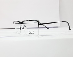 OKU ONE (OKU) FRAME DF M88614(FRAME COLOR CODE: BLACK TRANSPARNT ,FRAME BOX SIZE (MM): 55.0)