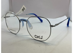 OKU (OKU) FRAME EY SK22460(FRAME COLOR CODE: LIGHT BLUE,FRAME BOX SIZE (MM): 49.0)