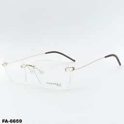 FARENHEIT (FARENHEIT) FRAME SUPRB METAL UL - 6659(FRAME COLOR CODE: C1 LITE GOLD,FRAME BOX SIZE (MM): 58.0)